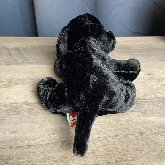 Ganz Webkinz Black Lab Plush 8" Stuffed Dog Puppy Toy No Tag/Code - Picture 3 of 9